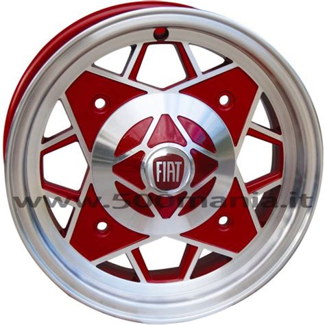 Set of Fiat 500 alloy wheels - 500 Mania