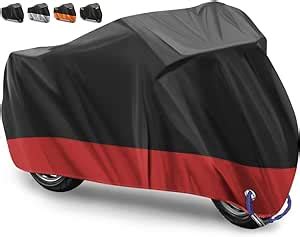 Eozakavod Motorcycle Cover Motorcycle Tarpaulin Outdoor Scratches