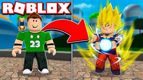 NOS CONVERTIMOS En GOKU SUPER SAIYAN En ROBLOX Roblox Super Saiyan