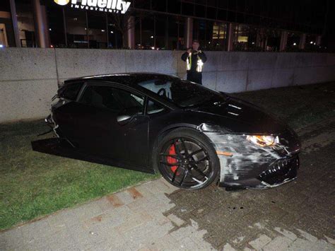 Lamborghini Crash Split In Half