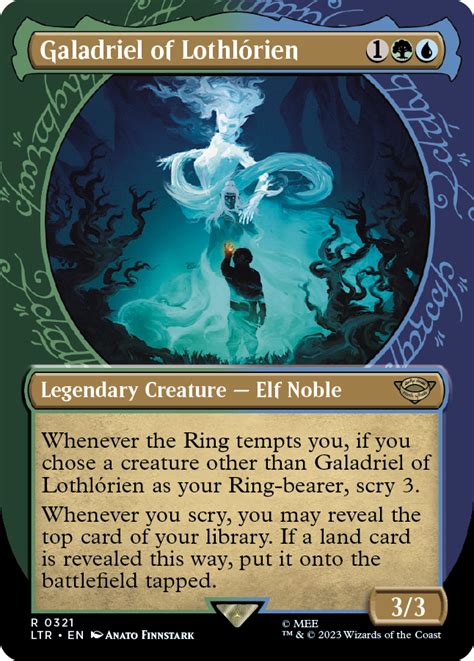 Galadriel Of Lothlórien Creature Cards Mtg Salvation