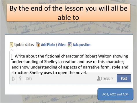 PPT - Robert Walton’s Letters PowerPoint Presentation, free download ...