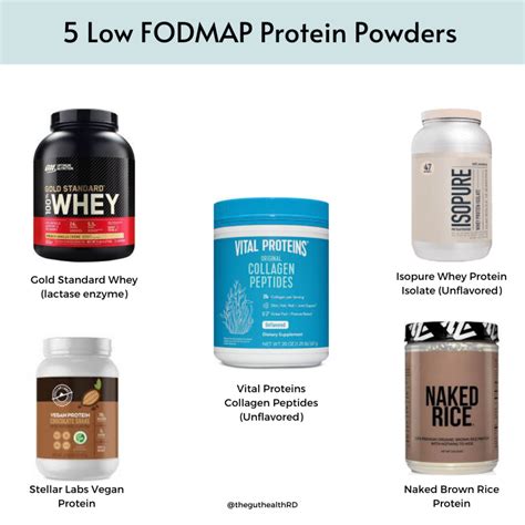 5 Low Fodmap Protein Powders