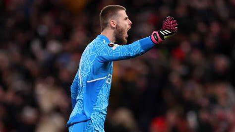 David De Gea Save For Man Utd Against Barcelona February