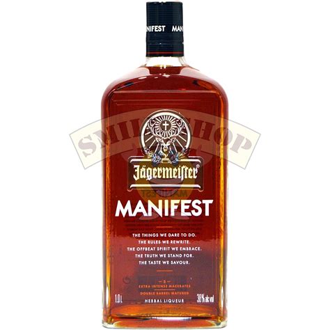 Jagermeister Manifest Likier 1L 38 Smile Shop Alkohole