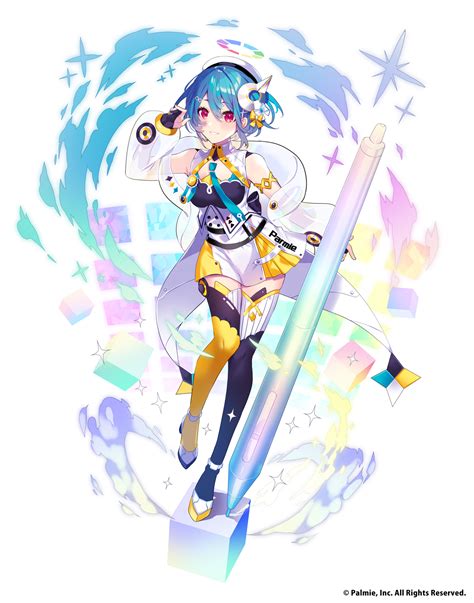 Safebooru 1girl Asymmetrical Legwear Bangs Blue Hair Breasts