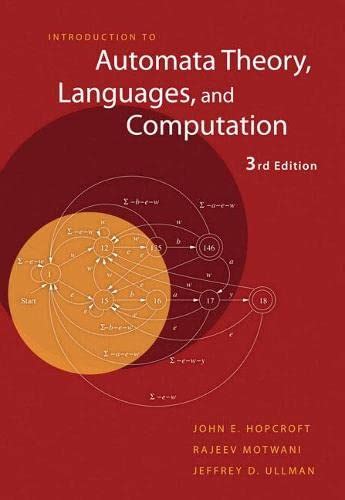 Introduction To Automata Theory Languages And Computation Hopcroft