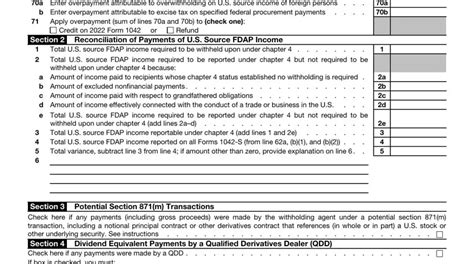 Form 1042 ≡ Fill Out Printable Pdf Forms Online