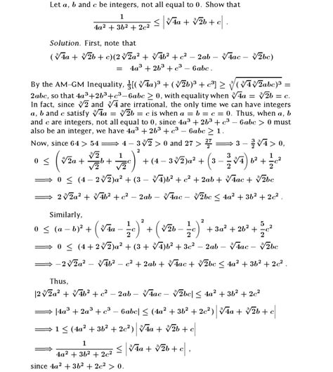 Inequality Better Way To Prove Frac 1 4a 2 3b 2 2c 2 Leq Sqrt 3