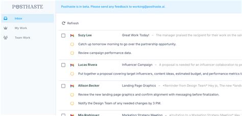 Posthaste - News and updates