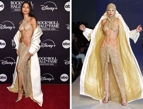 Zendaya Dazzles In Cher Inspired Glam At 2024 Rock And Roll Hall Of Fame