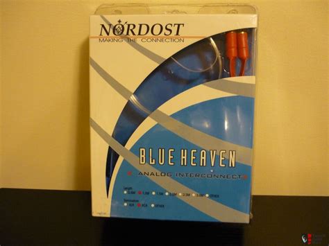 Nordost Blue Heaven Flatline Analog Interconnects Pending Sale For