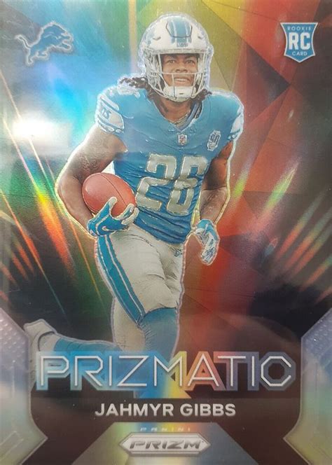 Jahmyr Gibbs Prizm Prizmatic Silver Price Guide Sports