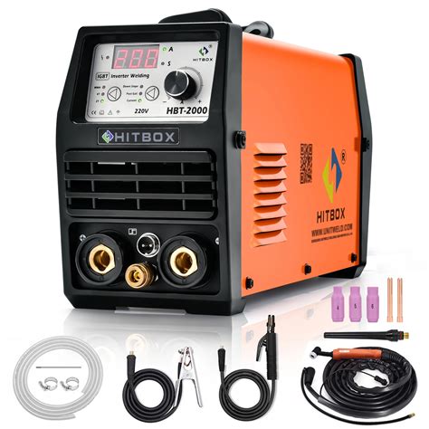 Hitbox Tig Welder Wse Digital Control Gas Tig Stainless Steel Iron