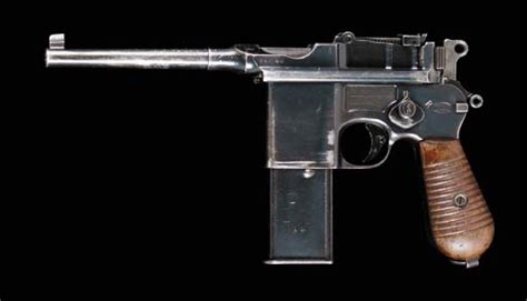 A Mauser 763mm M712 Schnellfeuer Semi Full Automatic Pistol No