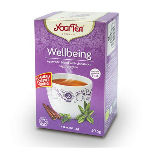 Wellbeing čaj Zauvek Mlad Yogi Tea Market Zdravlja
