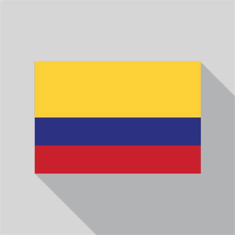 Colombia Bandera Iconos Banderas Y Mapas