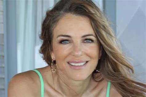 Elizabeth Hurley looks hot in a tiny peach biкini in new photos Animals