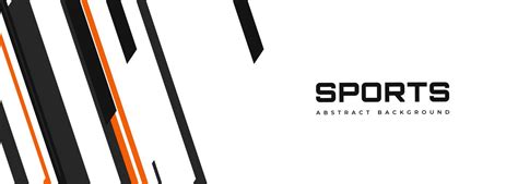 Modern Sport Banner Design With Diagonal White Vector Image