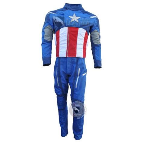 Captain America The Avengers Costume Suit