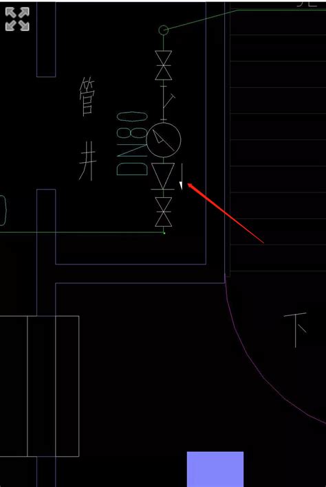 水表节点图例水表抄表大山谷图库