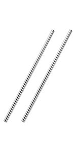 Uxcell Mm X Mm Stainless Steel Solid Round Rod For Diy Craft