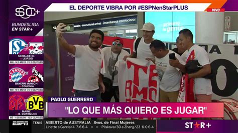 Espn Per On Twitter Aclamado Por Sus Compatriotas Paolo Guerrero