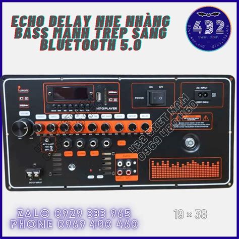 Mua Bo Mạch Loa Kéo Echo Delay Nguồn Xuyến Công Suất Lớn 4 Tấc Đôi 5