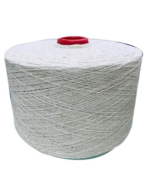 White Ring Spun 8 Count Triple Ply Dyed Cotton Yarn For Weaving At Rs