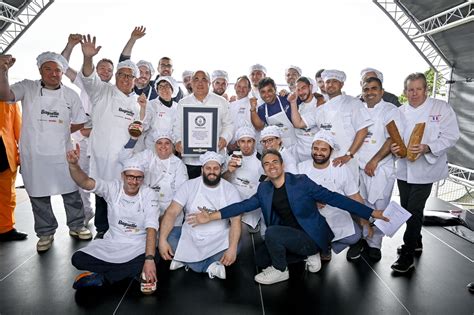 World Record For Longest Handcrafted Baguette Broken In France