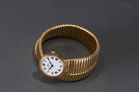 BAUME MERCIER Tubogas Orologio Da Donna In Oro 18k Al Quarzo Con