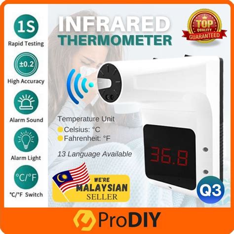 K X K Pro Thermometer Non Contact Digital Infrared Forehead