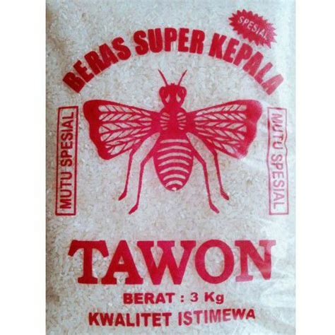 Jual Beras Tawon Super 3kg Beras Zakat 3kg Beras Super Kepala 3kg