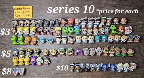 UPDATED DISNEY DOORABLES SERIES 10 FOR SALE. PM ME 🥰 : r/DisneyDoorables