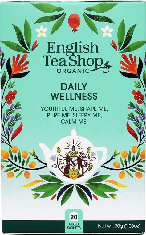 English Tea Shop Selezione Bio Daily Wellness G Piccantino Shop