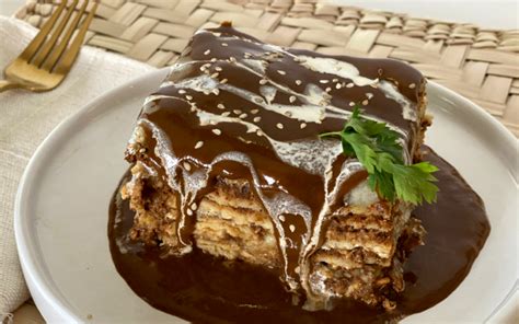 Delicioso Pastel Azteca De Mole Una Receta Imperdible Auri Es