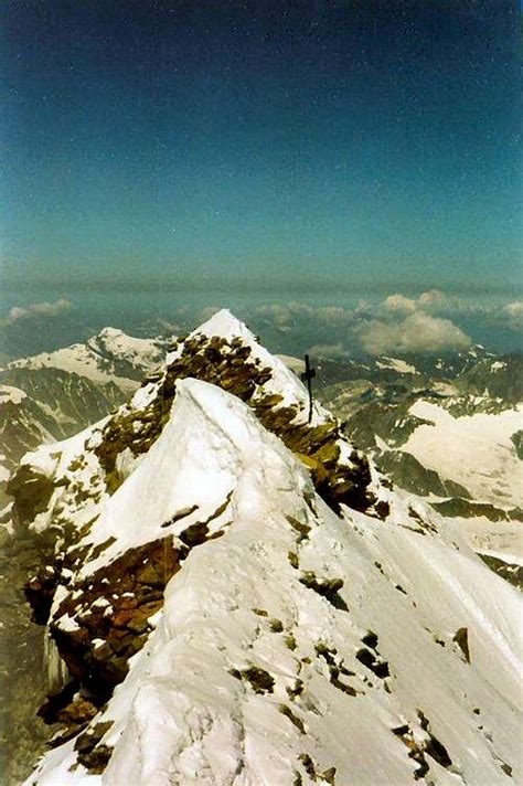 Matterhorn summit cross just visible : Photos, Diagrams & Topos ...