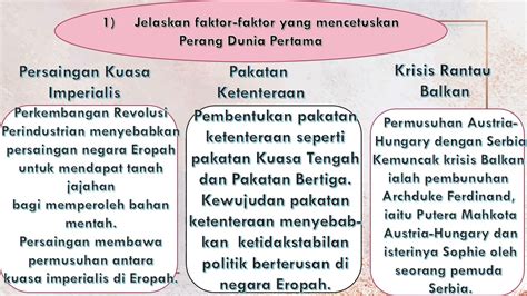 KAJIAN KES SEJARAH TINGKATAN 4 LATAR BELAKANG PERANG DUNIA YouTube