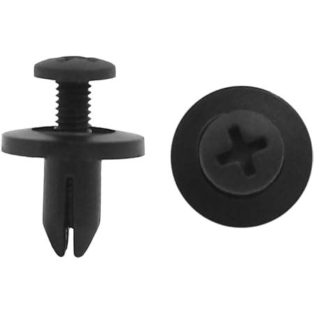 Amazon Uxcell Pcs Mm Hole Diameter Plastic Push Rivets Trim