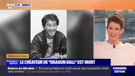 Le Cr Ateur De Dragon Ball Akira Toriyama Est Mort Ge De Ans