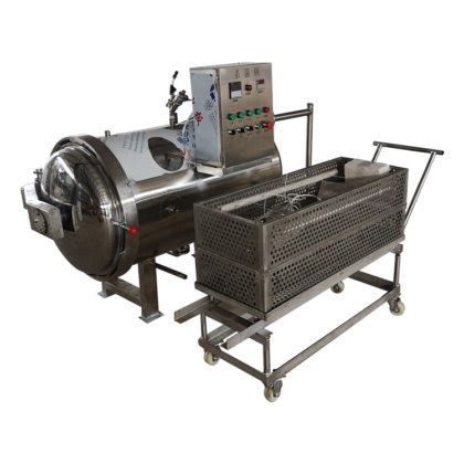 Industrial Food Sterilizer Autoclave Retort Machine For Glass Jars Tin