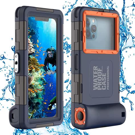 Professional Snorkeling Underwater Phone Case Swimming Diving Waterproof Protective Housing For