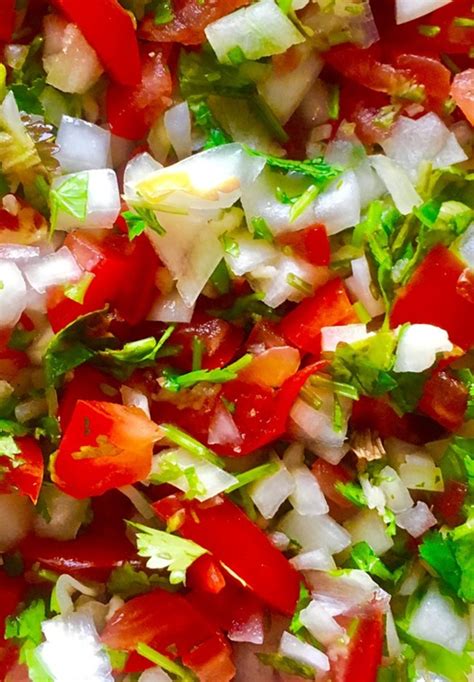 Homemade Pico De Gallo Recipe Delishably