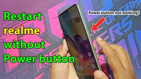 How To Restart Realme Phone Without Power Button Youtube