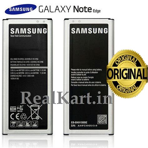 Original Samsung Galaxy Note Edge Sm N G N Battery Eb Bn Bbe