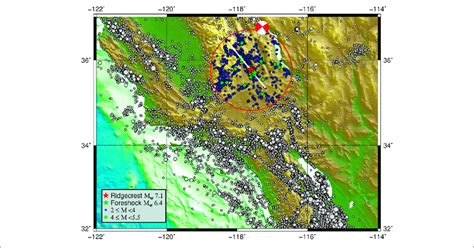 Spatial Distribution Of Earthquake Epicenters From 2000 To 2019 5 Download Scientific