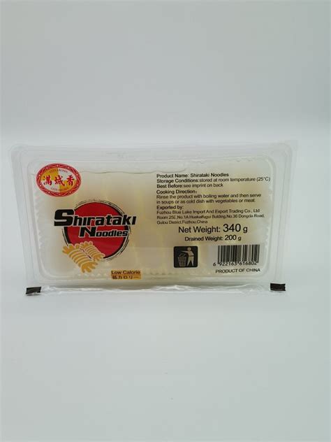 Shirataki Konjak Nudeln Shirataki Konjac Noodles City Aroma 200g