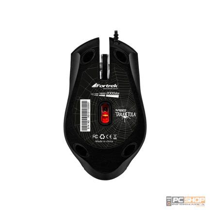 Mouse Gamer Fortrek Spider Tarantula Dpi Usb Om Pcshop