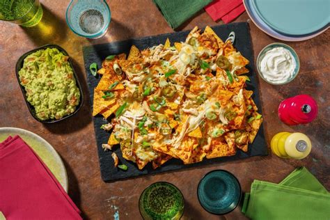 Loaded Nacho S Met Pulled Chicken Recept HelloFresh