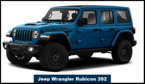 2024 Jeep Wrangler Rubicon 392 Top Speed Specs Price Review